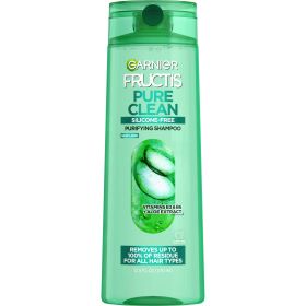 Garnier Fructis Pure Clean Fortifying Shampoo;  Aloe and Vitamin E Extract;  12.5 fl oz