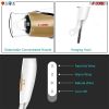 Hair Blow Dryer Lightweight Conditioner Cord Keeper Hair Dryer Ionic Men Women Blower 1875W Ceramic Quiet Styling Pik 5 Core HD F