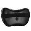 Back Neck Massage Pillow Kneading Massager In-Car Thermotherapy Massage Pillow w/ Car Charger US Plug